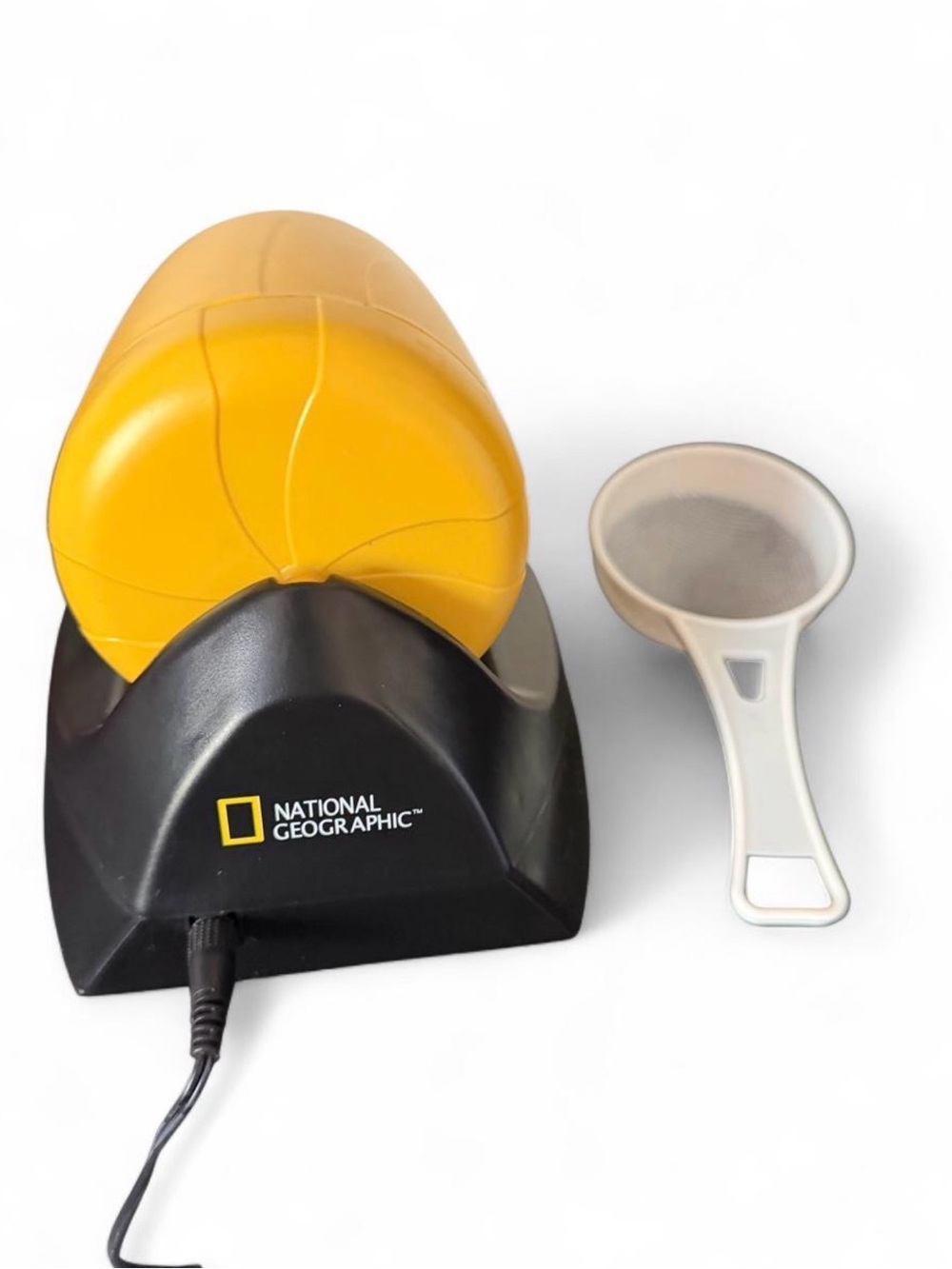 National Geographic Rock Tumbler Machine Yellow Barrel